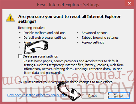 Browsing Secure adware IE reset