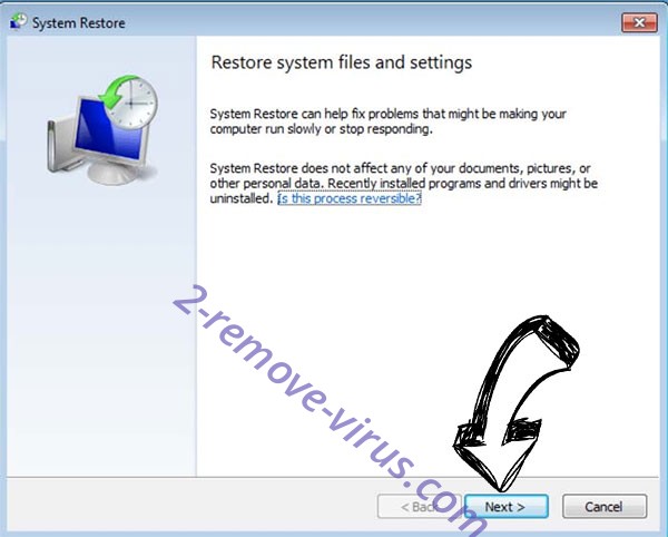 Get rid of .Zepto File Virus - restore init