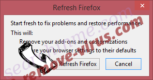 StreamsSearch.com Firefox reset confirm