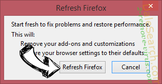 MySportTab Toolbar Firefox reset confirm