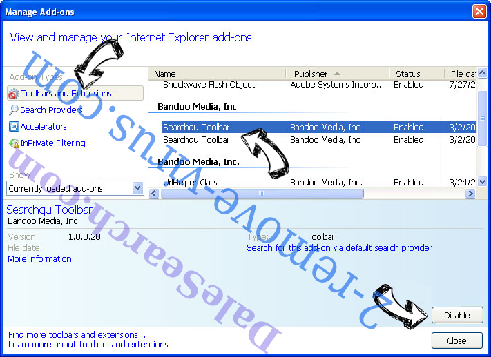 Safebrowsesearch.com IE toolbars and extensions