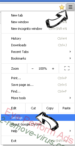 CouponJumbo Ads Chrome menu