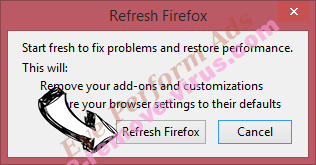 Docallisec adware Firefox reset confirm