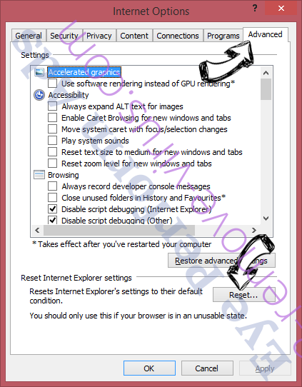 Docallisec adware IE reset browser