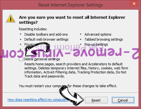 SectionBrowser IE reset