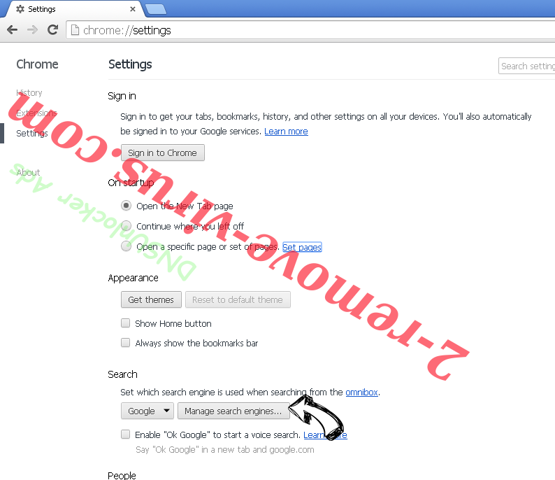 History Wipe Clean Chrome extensions disable