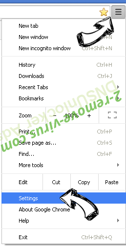 whobabsaim.com Chrome menu