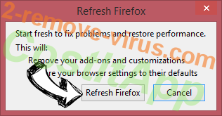 Verwijderen ArchieveSeeker (Mac) adware Firefox reset confirm