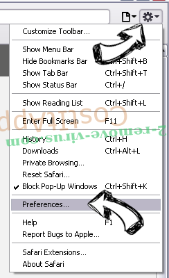 Verwijderen ArchieveSeeker (Mac) adware Safari menu