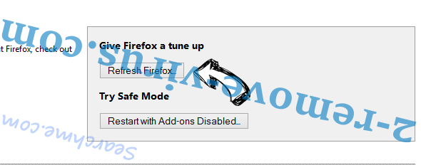 Searchme.com Firefox reset