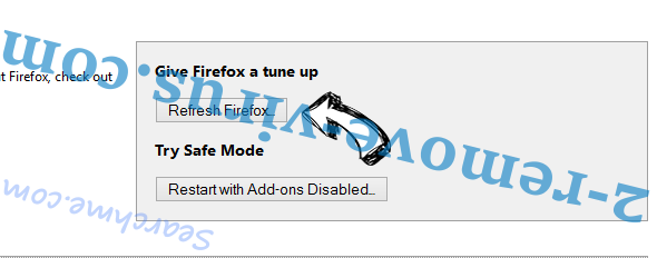 MasterUpdate.net Firefox reset