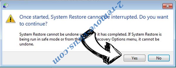 Venomous Ransomware removal - restore message