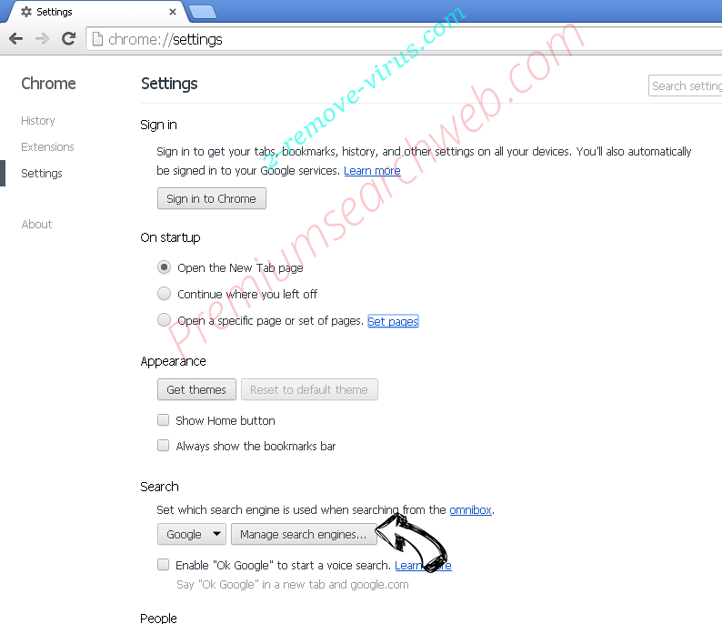 Search Protect by Conduit Chrome extensions disable