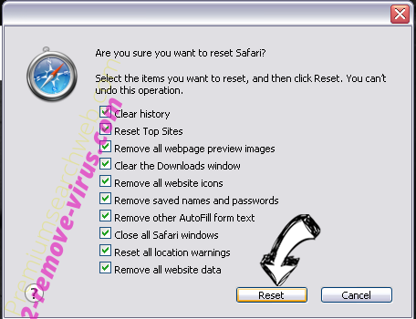 Premiumsearchweb.com Safari reset