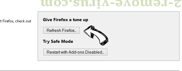 Yahoo Redirect Virus Firefox reset
