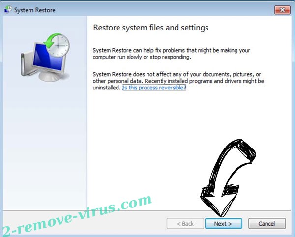 Get rid of dec ransomware - restore init