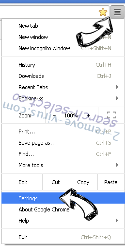 Search.hyourfreeonlinemanuals.com Chrome menu