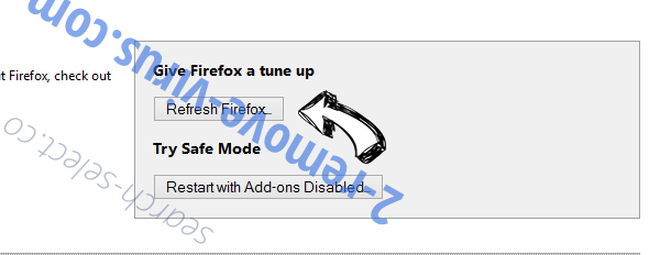 Website Che Firefox reset