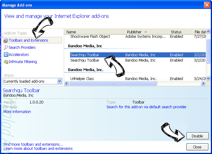 Tribalad Ads IE toolbars and extensions