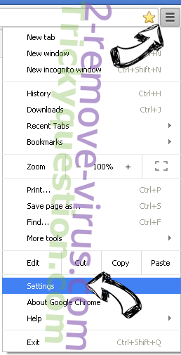 Snapsearch Ads Chrome menu