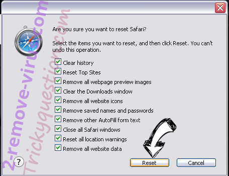 MyPDFConverter Safari reset