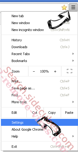 zukxd6fkxqn.com Chrome menu