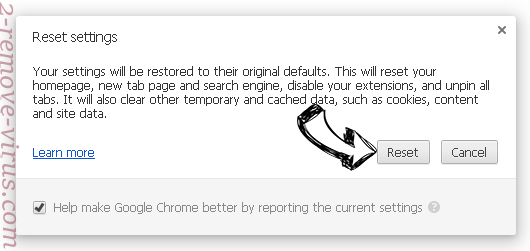 Kijojo.com Chrome reset