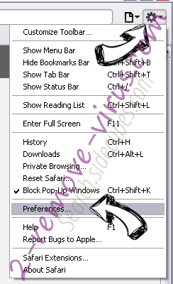 BatBitRst adware Safari menu