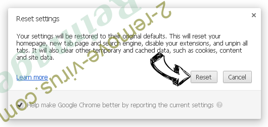 Cleaner Update POP-UP Scam Chrome reset