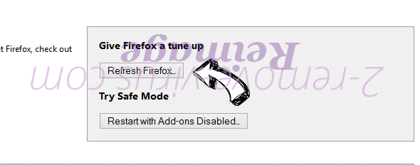 Reimage Firefox reset