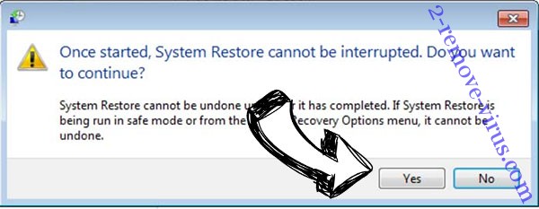 PLAY Ransomware removal - restore message
