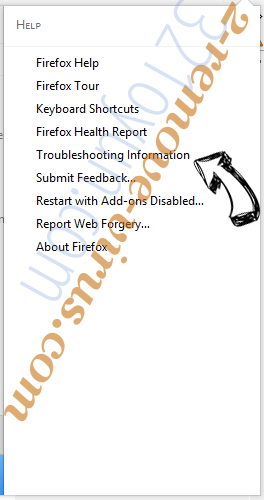 Togosearching.com virus Firefox troubleshooting