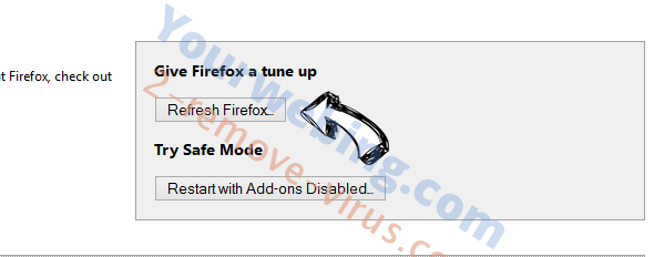 SaverExtension Ads Firefox reset