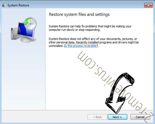 Get rid of Rar1 ransomware - restore init
