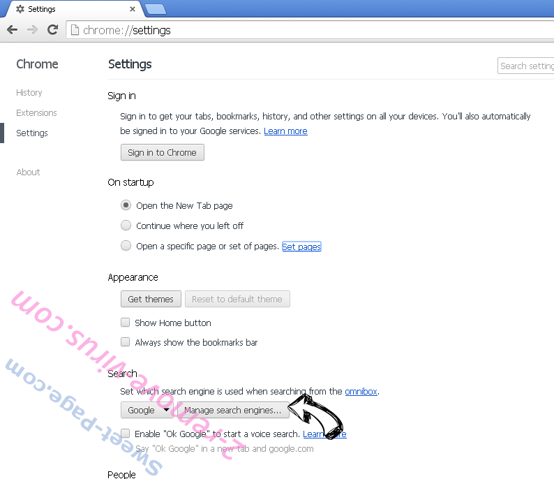 Search.awesomesearch.online Chrome extensions disable