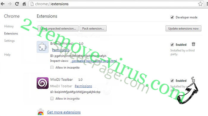 Sweet-Page.com Chrome extensions remove