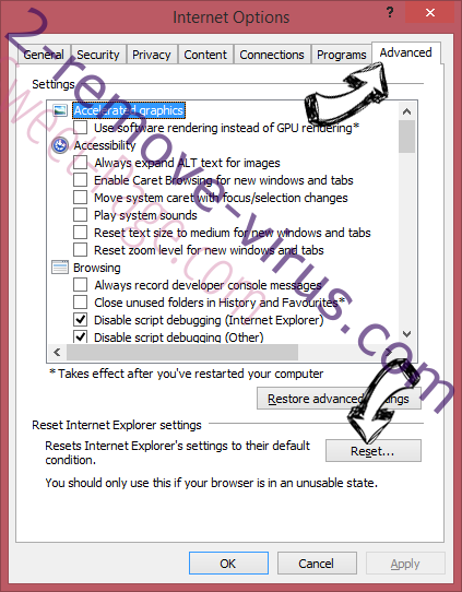 Background Container.dll or RunDLL Error Message IE reset browser
