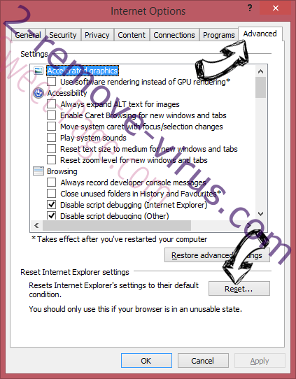 DNS Unlocker IE reset browser