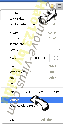 Safe.search.tools virus Chrome menu