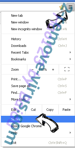 FileShareFanatic Toolbar Chrome menu