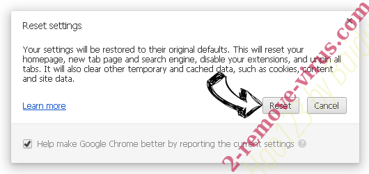 Trojan Generic Chrome reset