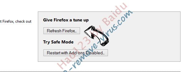 Home.musicktab.com Firefox reset