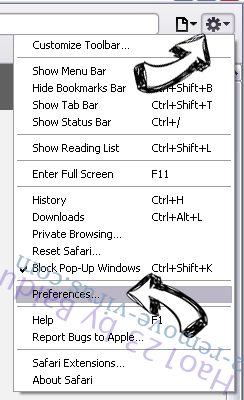 Safe.search.tools virus Safari menu