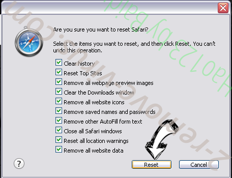 Safe.search.tools virus Safari reset