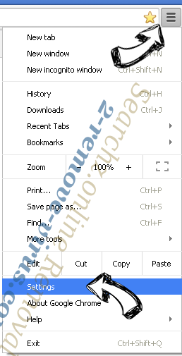 ShieldDefense.net Chrome menu