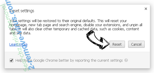 RootCompact adware Chrome reset