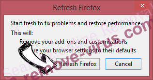 Live Radio Now Firefox reset confirm