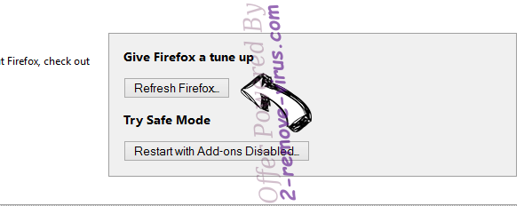 Offer Powered By Firefox reset