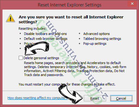 Offer Powered By IE reset