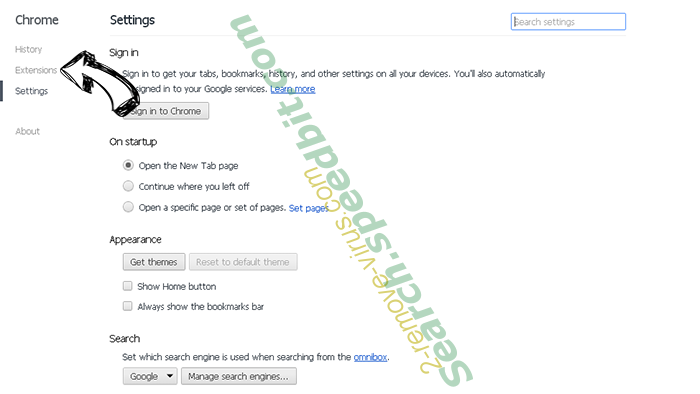 WorldofNotes Toolbar Chrome settings